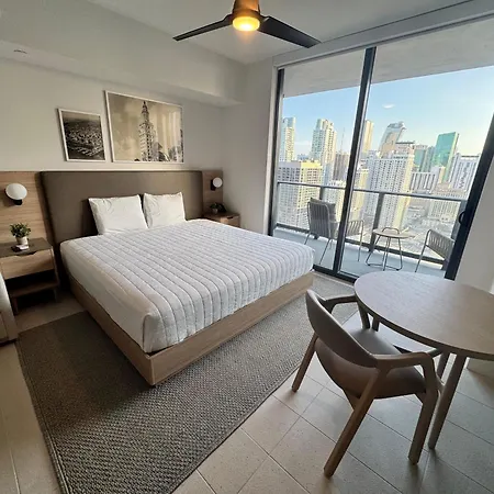 Suite At Downtown Miami Residences - Great View 30Th Floor